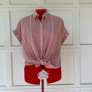 NWOT Lucky Brand Button Down Blouse